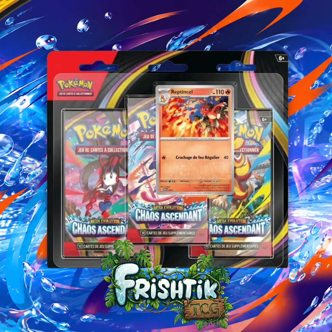 Tripack Pokémon Chaos Ascendant FR – Pokémon TCG