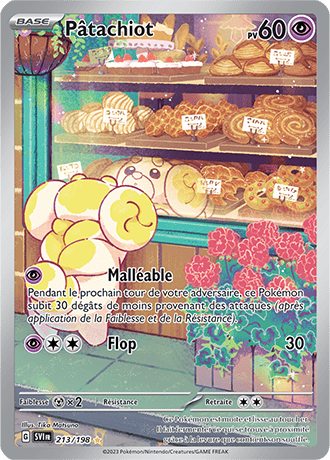Carte Pokémon Pâtachiot 213/198 – Écarlate et Violet