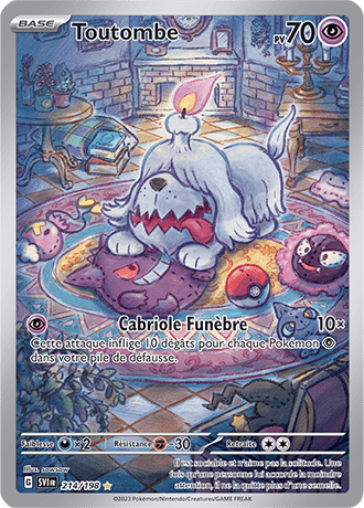 Carte Pokémon Toutombe 214/198 – Écarlate et Violet
