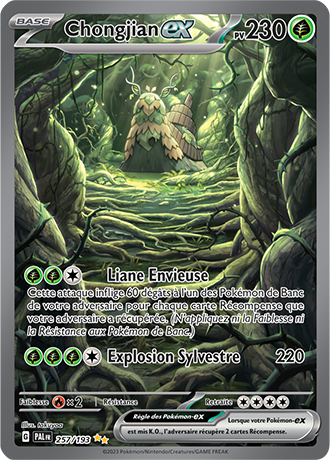 Carte Pokémon Chongjian ex 257/193 – EV Évolutions à Paldea