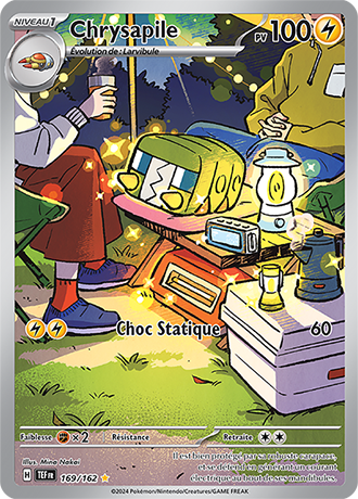 Carte Pokémon Chrysapile 169/162 – EV Forces Temporelles