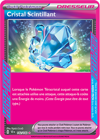 Carte Pokémon Cristal Scintillant 142/142 – EV Couronne Stellaire