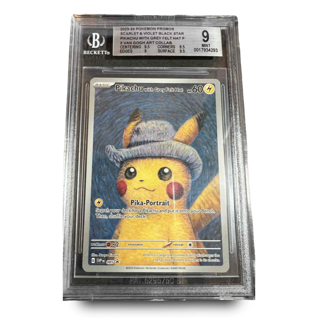 Carte Gradée - BGS9 - Pikachu with Grey Felt Hat Van Gogh