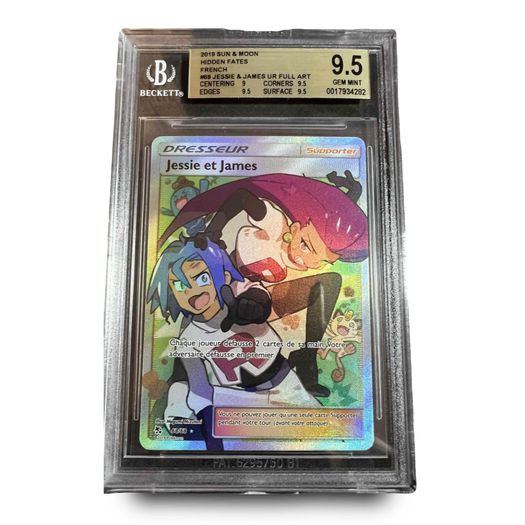Carte Gradée - BGS9.5 - Jessie et James 68/68 - Destinées Occultes