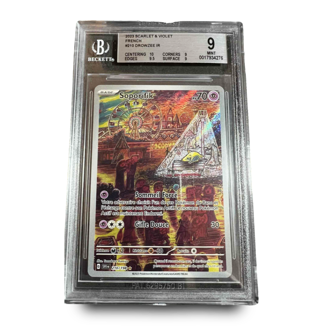 Carte Gradée - BGS9 - Soporifik 210/198 - Ecarlate et Violet
