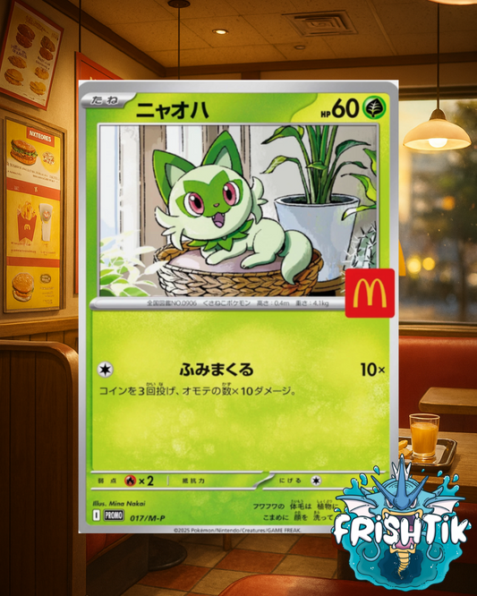 Carte Pokémon - Poussacha 017/M-P McDonald's Promo Limited