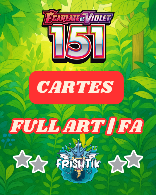 Cartes Full Art (FA) | EV3.5 - 151