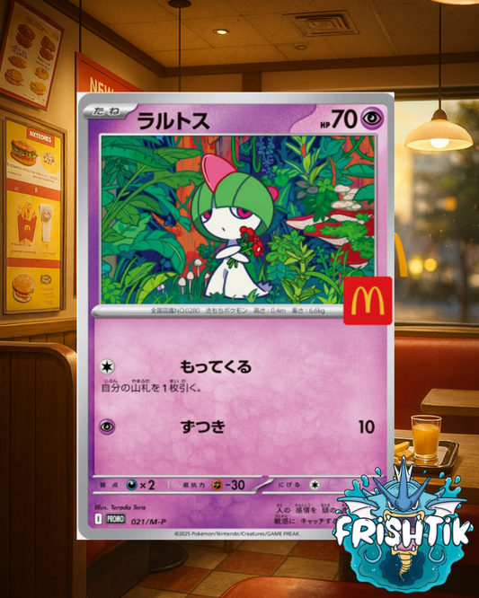 Carte Pokémon - Tarsal 021/M-P McDonald's Promo Limited