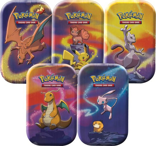 Mini-Tin - Pouvoirs de Kanto - Illustration Aléatoire