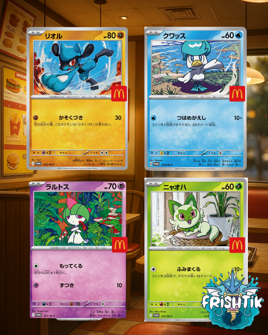 Carte Pokémon - PACK McDonald's Promo Limited
