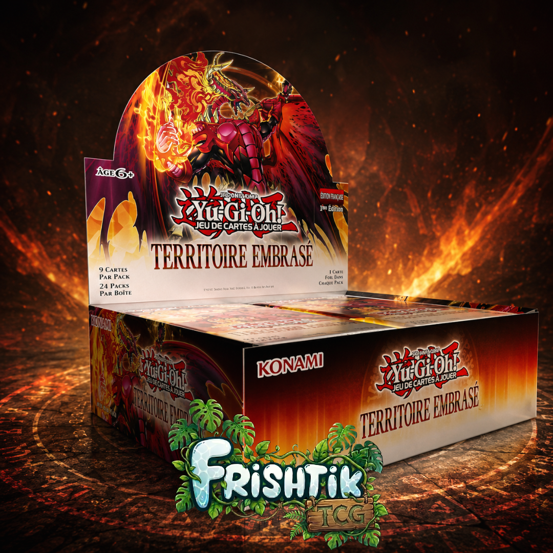 Yu-Gi-Oh! Territoire Embrasé – Display Booster Box - FR