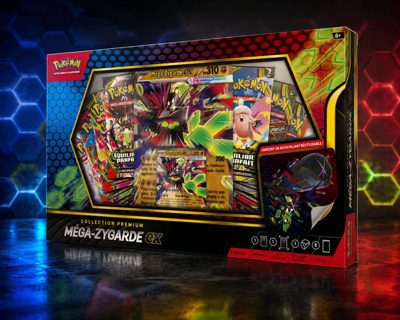 Coffret Pokémon Collection Premium Méga-Zygarde ex – FR