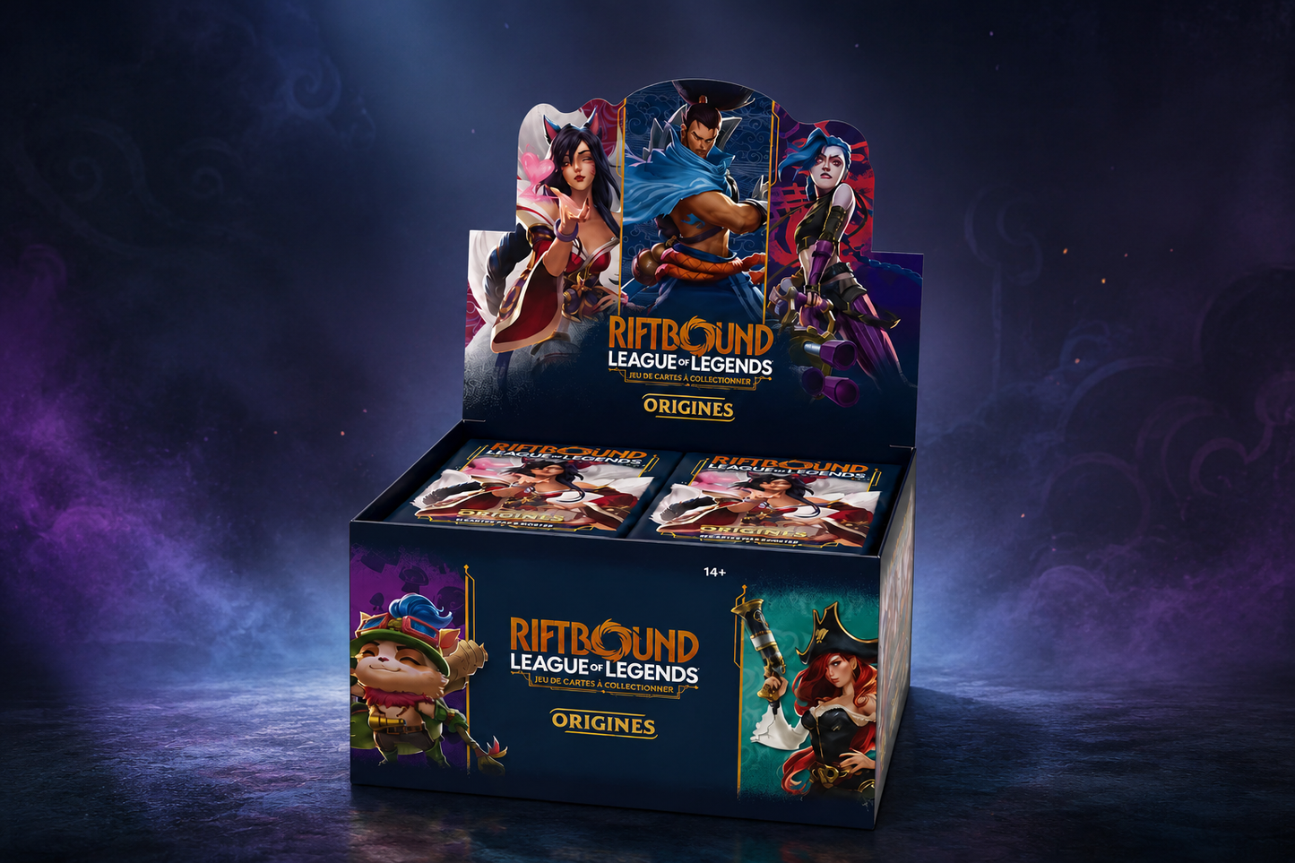 Riftbound : League of Legends – Origines – Display 24 Boosters (Version Française)
