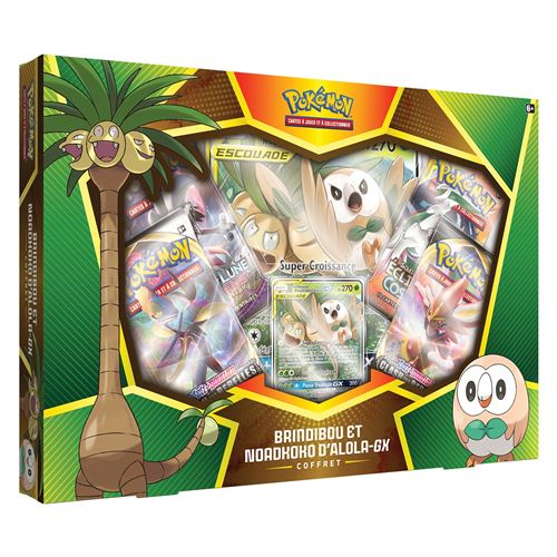 Coffret Brindibou et Noadkoko D'Alola GX - Soleil & Lune