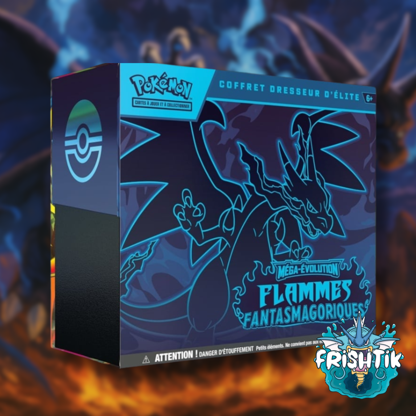 Pokémon – Coffret Dresseur d’Élite (ETB) – Flammes Fantasmagoriques | ME02 – FRANÇAIS