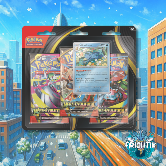 Tripack ME01 - MEGA EVOLUTION - Scellé - Illustration Aléatoire