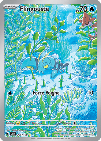 Carte Pokémon Flingouste 205/198 – Écarlate et Violet