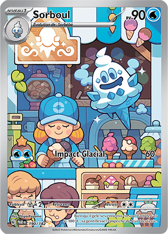 Carte Pokémon Sorboul 190/182 – EV Faille Paradoxe