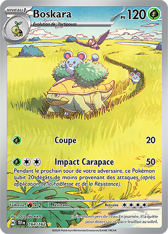 Carte Pokémon Boskara 164/162 – EV Forces Temporelles