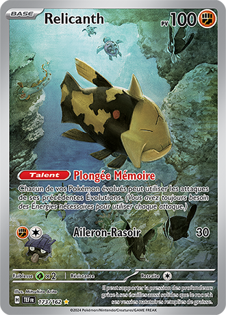 Carte Pokémon Relicanth 173/162 – EV Forces Temporelles