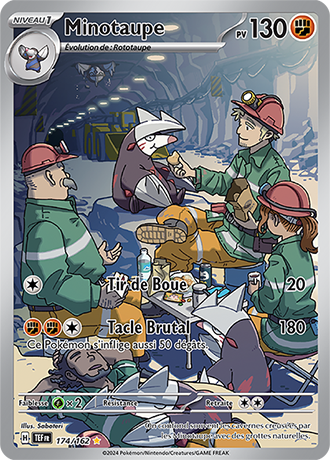 Carte Pokémon Minotaupe 174/162 – EV Forces Temporelles