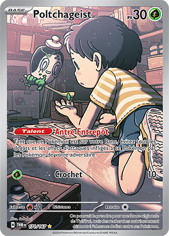 Carte Pokémon Poltchageist 171/167 – EV Mascarade Crépusculaire