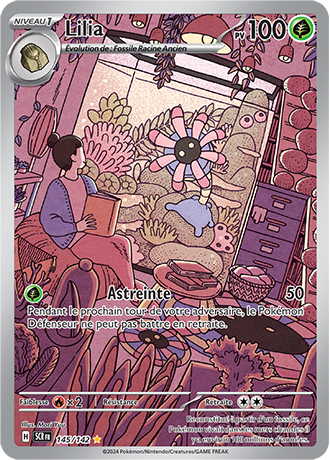 Carte Pokémon Lilia 145/142 – EV Couronne Stellaire