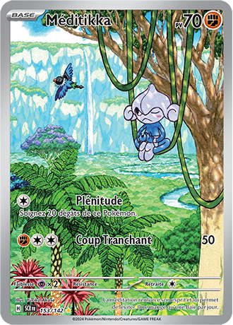 Carte Pokémon Meditikka 153/142 – EV Couronne Stellaire