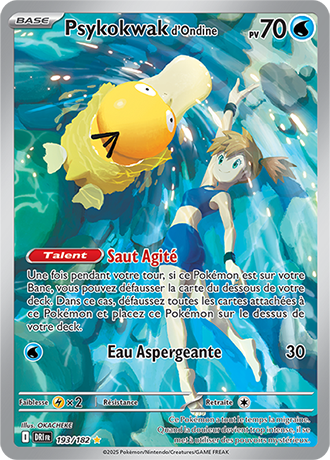 Carte Pokémon Psykokwak d’Ondine 193/182 – EV Rivalités Destinées