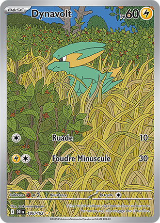 Carte Pokémon Dynavolt 196/182 – EV Rivalités Destinées