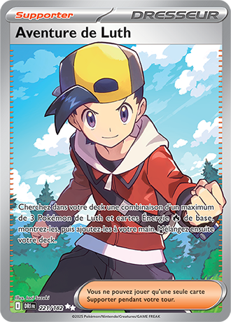 Carte Pokémon Aventure de Luth 221/182 – EV Rivalités Destinées