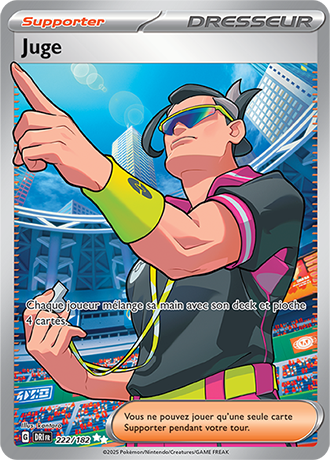 Carte Pokémon Juge 222/182 – EV Rivalités Destinées