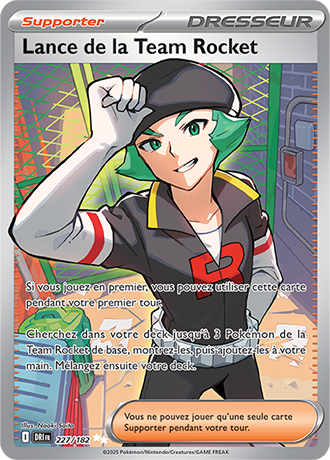 Carte Pokémon Lance de la Team Rocket 227/182 – EV Rivalités Destinées