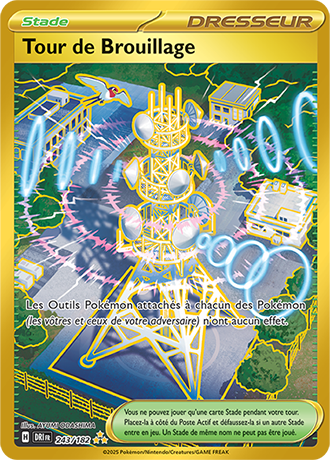 Carte Pokémon Tour de Brouillage 243/182 – EV Rivalités Destinées