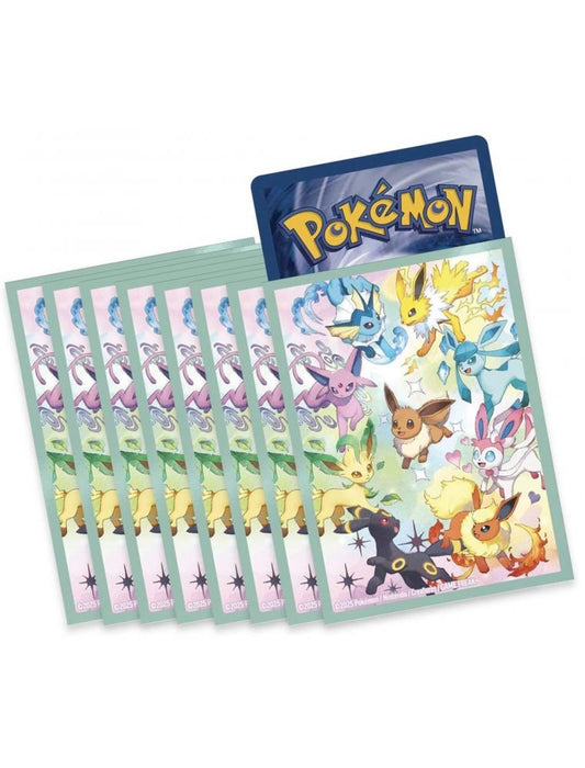 Sleeve Premium - Evolutions Prismatiques Evolitions Pokémon - Paquet de 65 sleeves